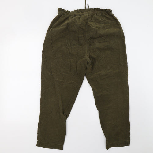 Zara Womens Green   Trousers  Size M L27 in - Short
