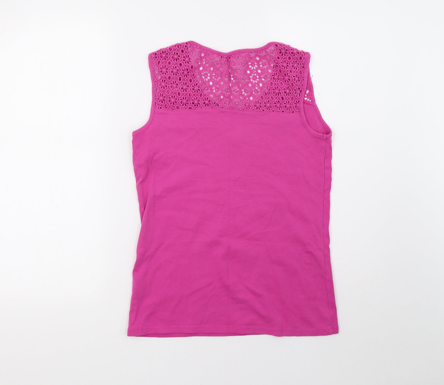 saisnburys Womens Pink   Basic Tank Size 10