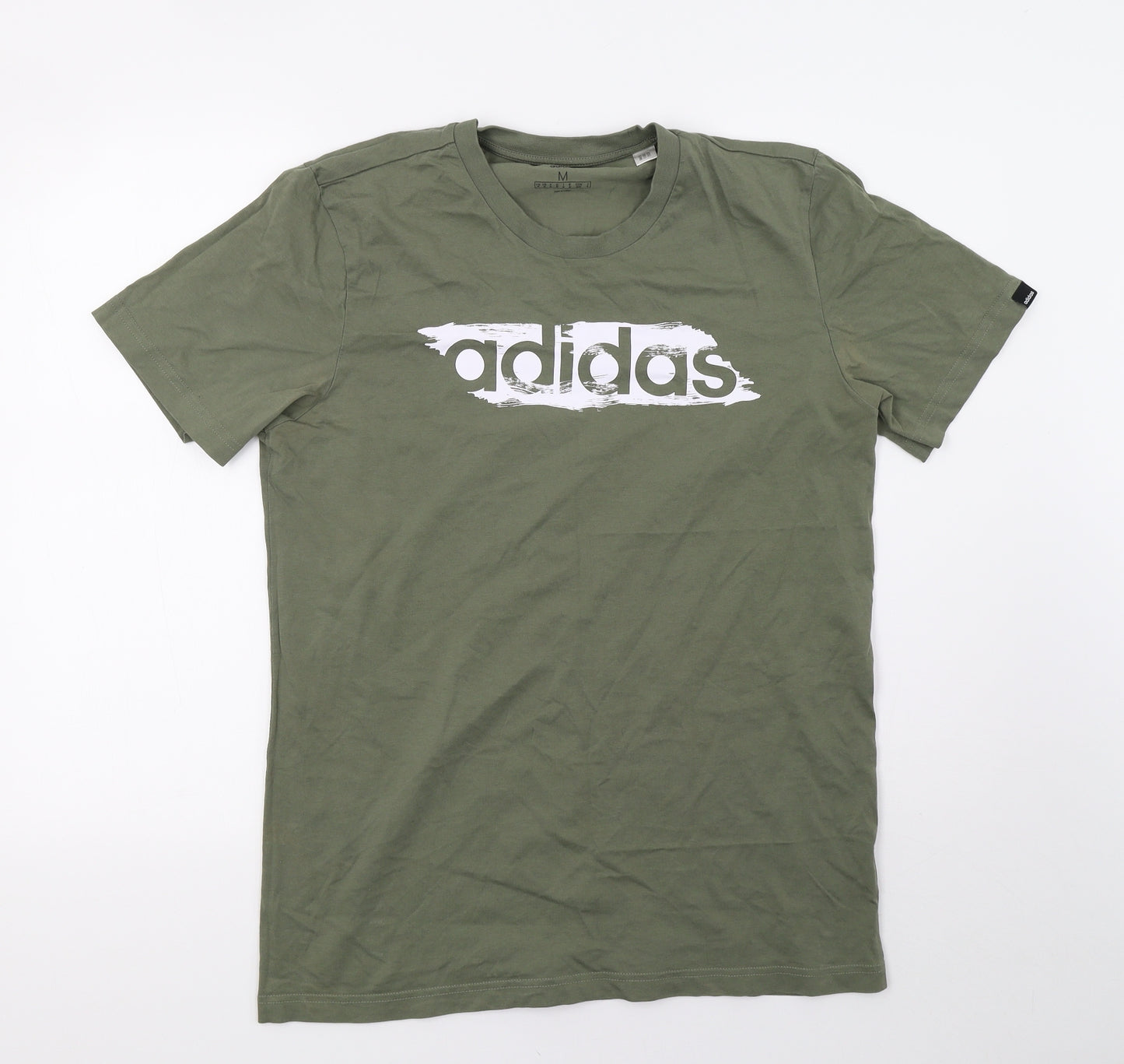 adidas Mens Green    T-Shirt Size M