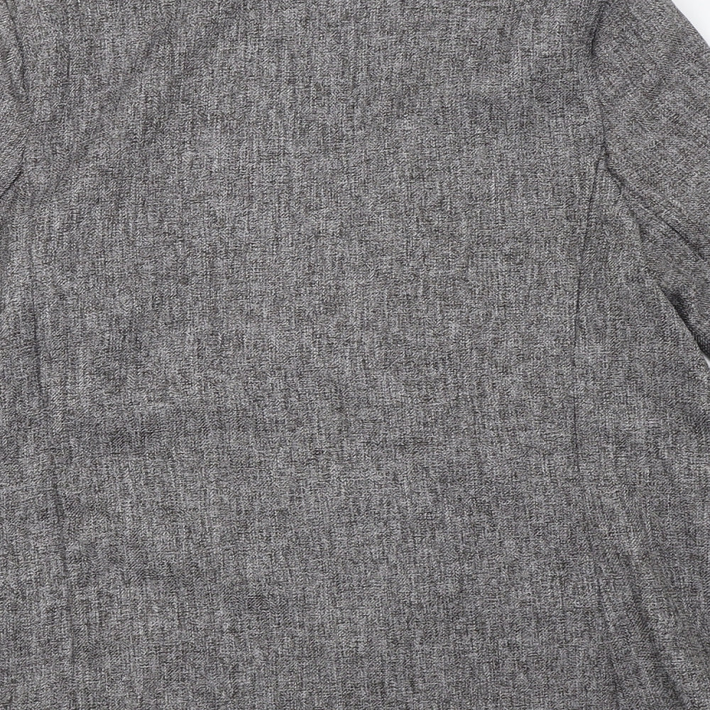 Primark Womens Grey   Jacket Blazer Size 10