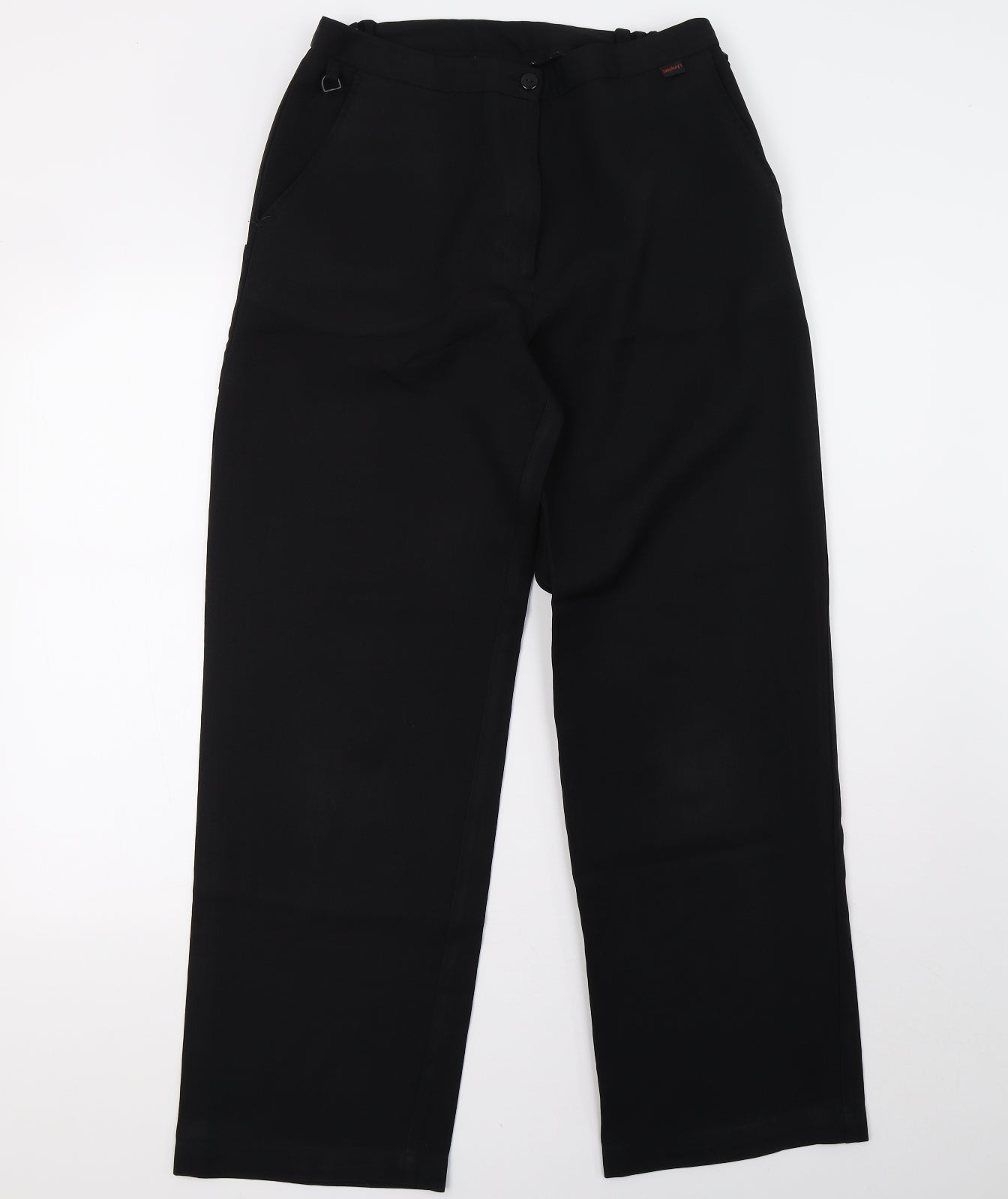 saisnburys Womens Black   Trousers  Size 12 L30 in