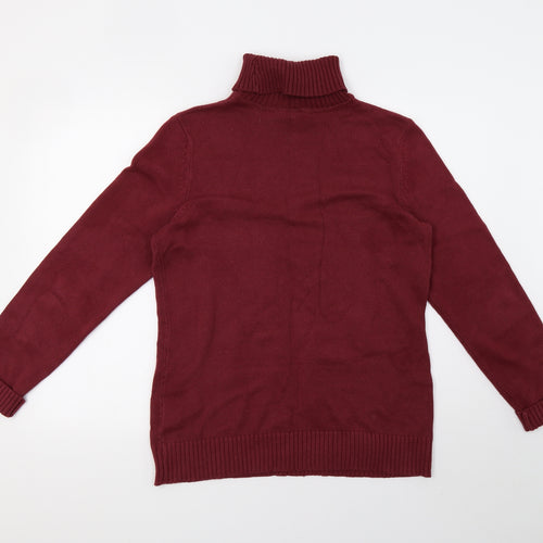 bpc Mens Red  Knit Pullover Sweatshirt Size L