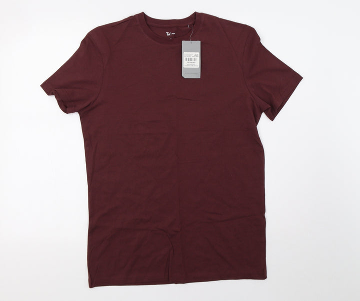 saisnburys Mens Red T-Shirt Size S