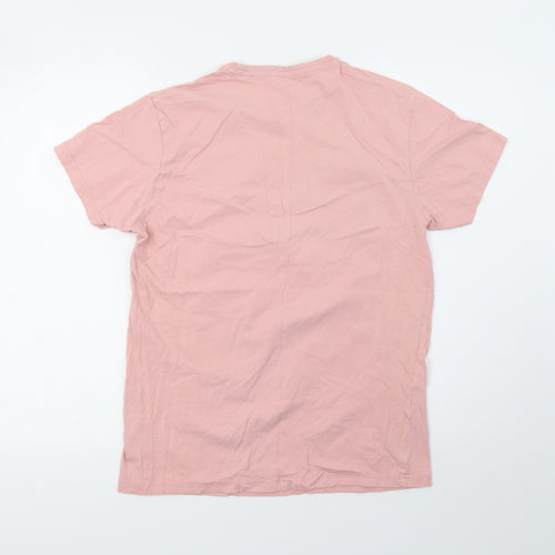 Primark Mens Pink    T-Shirt Size M