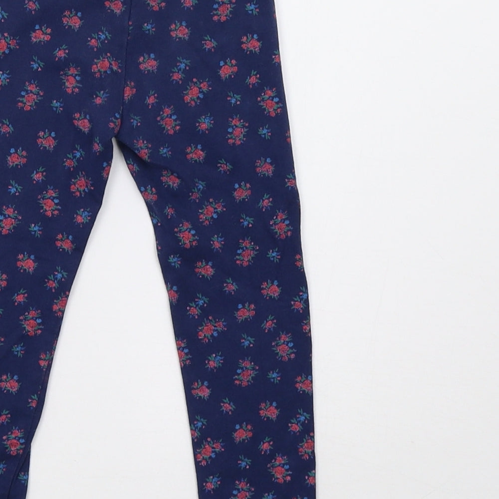 Primark Girls Blue Polka Dot   Pyjama Pants Size 2 Years
