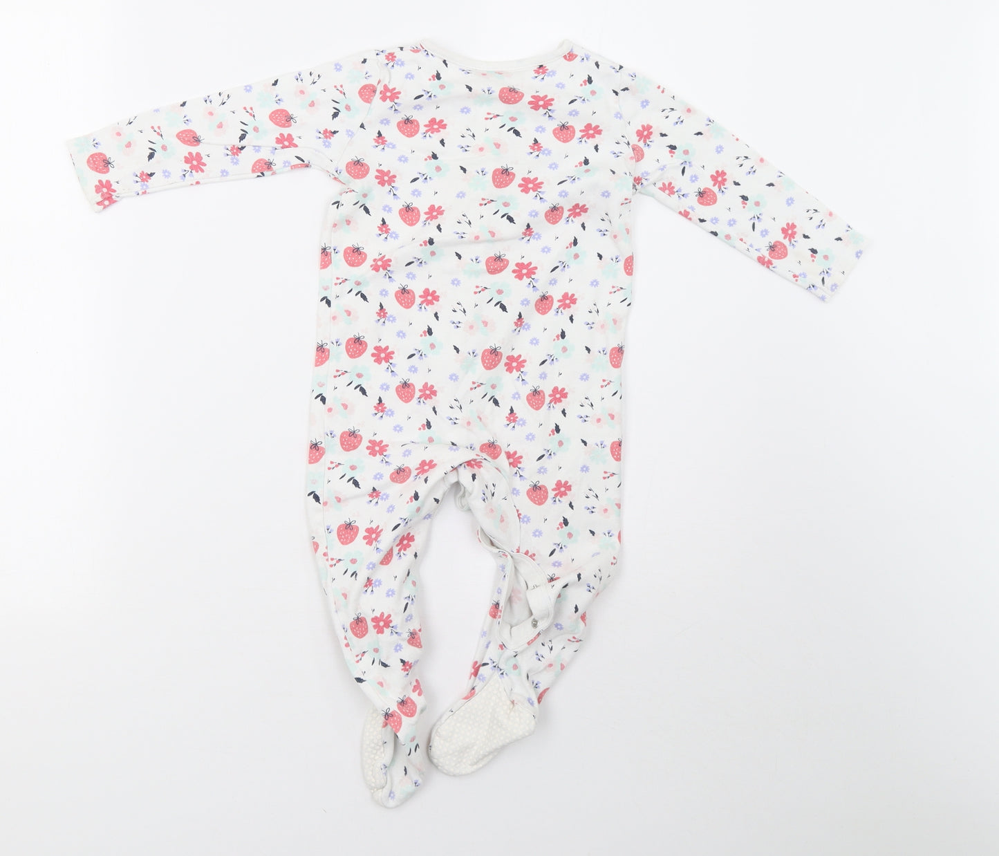 F&F Baby White Polka Dot  Babygrow One-Piece Size 18-24 Months