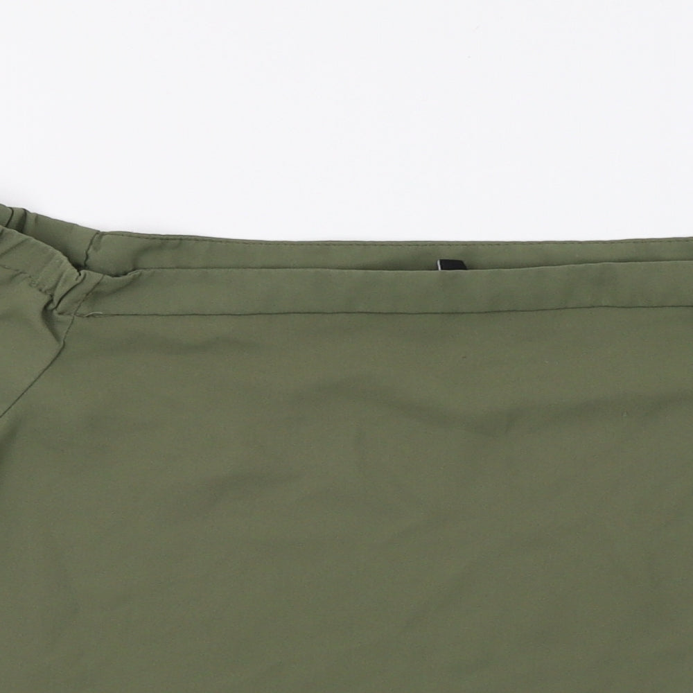 New Look Womens Green  Mesh Basic Polo Size 14