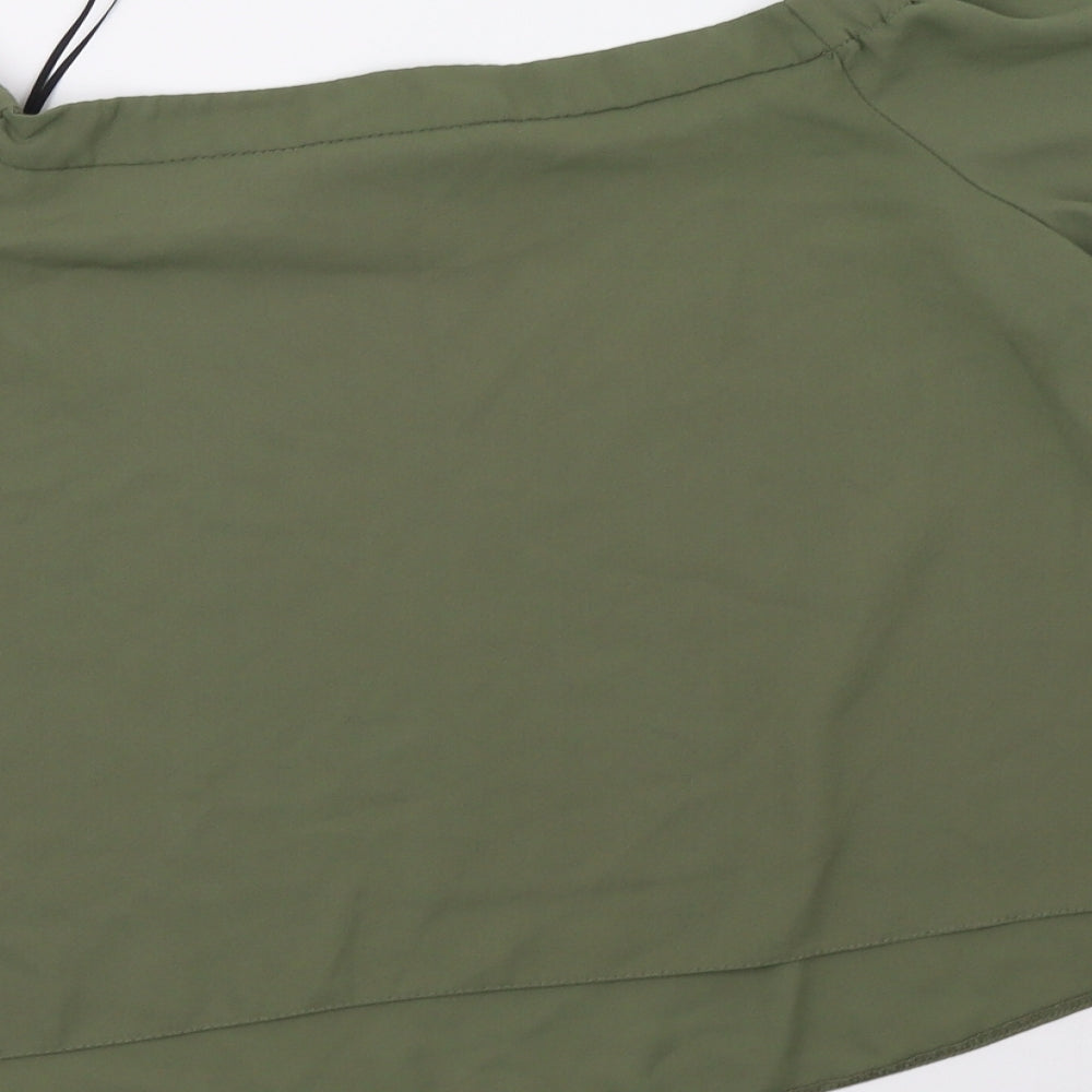 New Look Womens Green  Mesh Basic Polo Size 14
