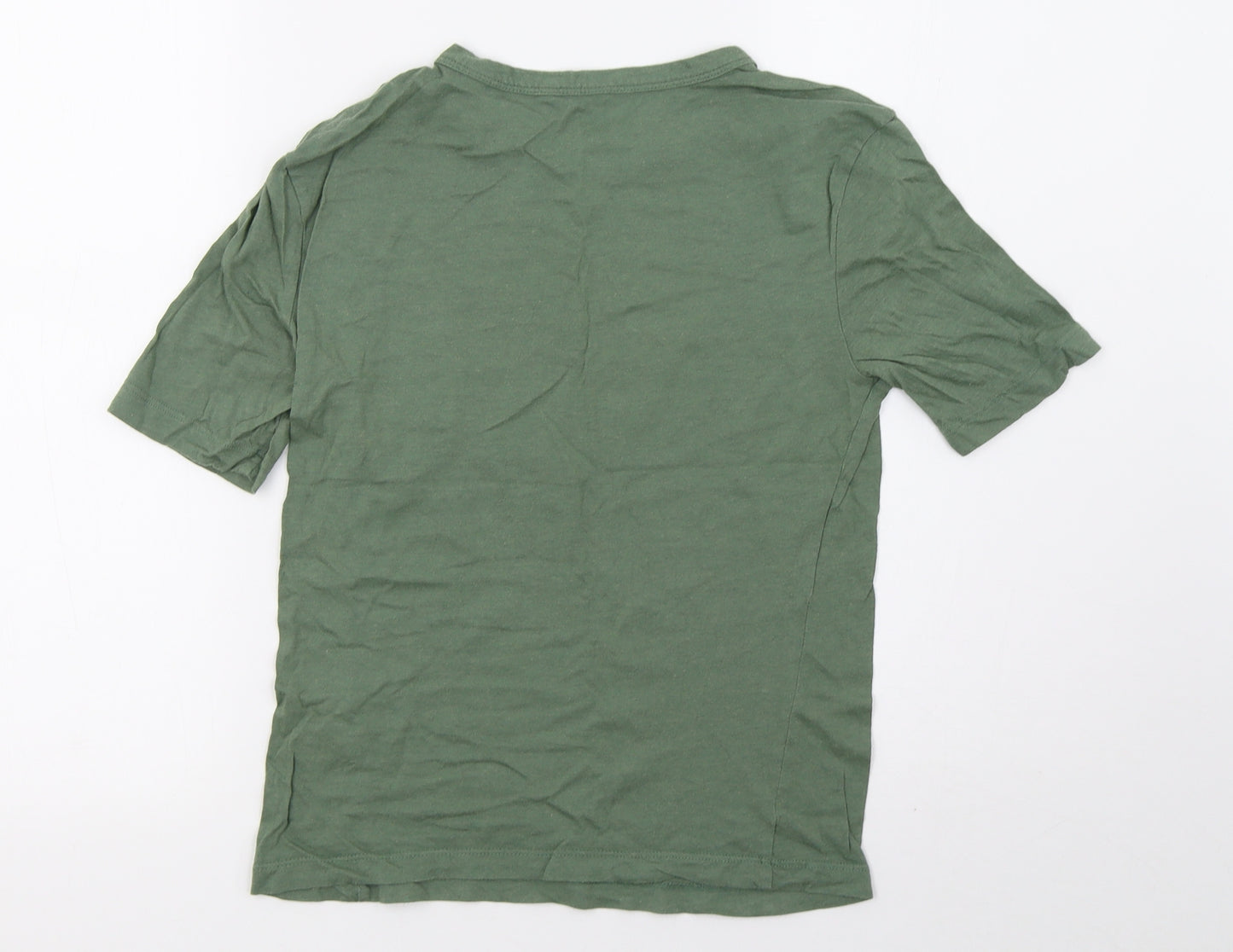 Jack Wills Womens Green   Basic T-Shirt Size 8