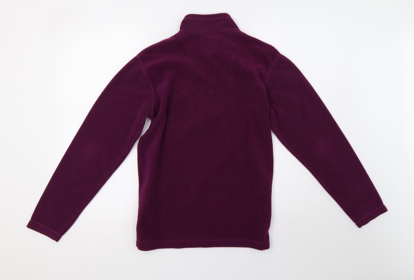 Regatta Womens Purple  Fleece Pullover Sweatshirt Size 10