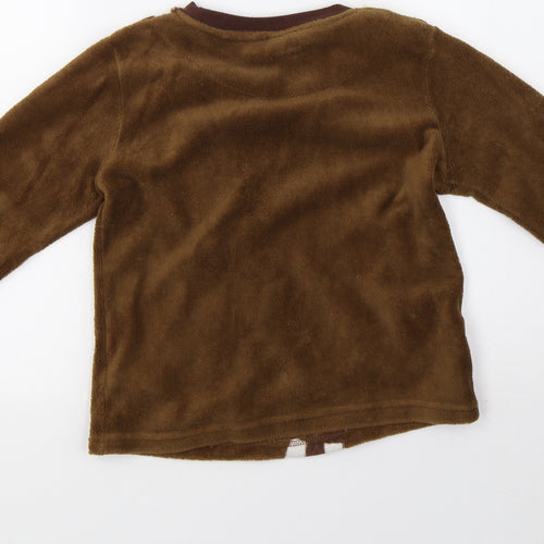 Preworn Boys Brown    Pyjama Set Size 8-9 Years  - star wars