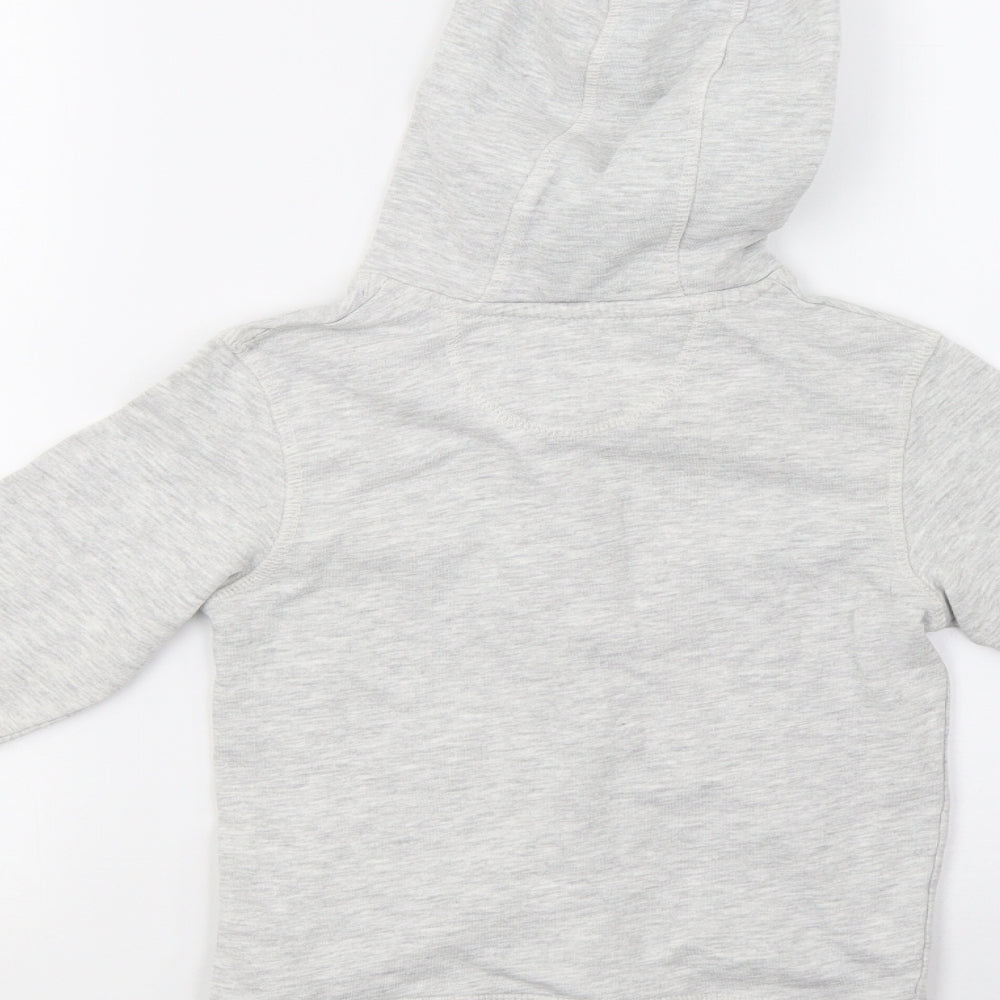 Firetrap Boys Grey   Full Zip Hoodie Size 5-6 Years