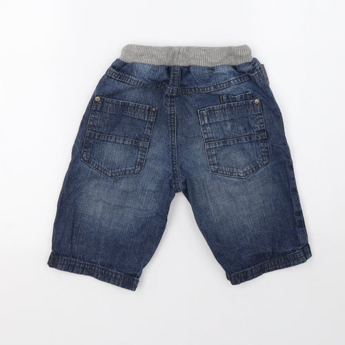 George Boys Blue  Denim Sweat Shorts Size 7-8 Years