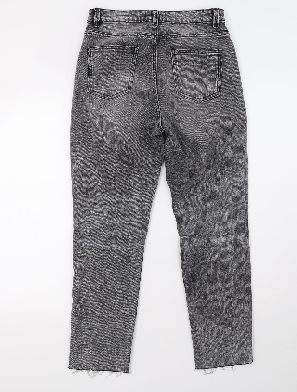 Primark Womens Grey  Denim Skinny Jeans Size 12 L28 in
