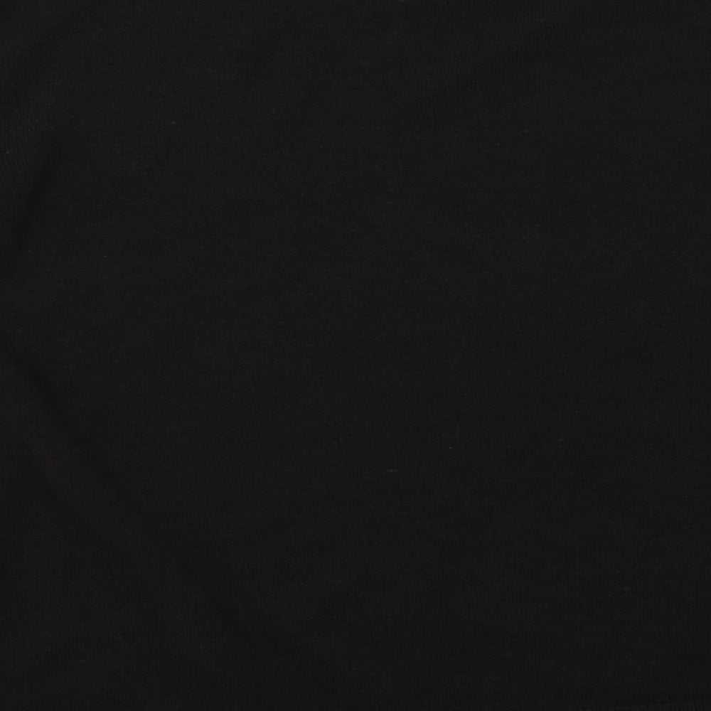 Marks and Spencer Womens Black  Knit Pullover Sweatshirt Size 24  - 50 inch
