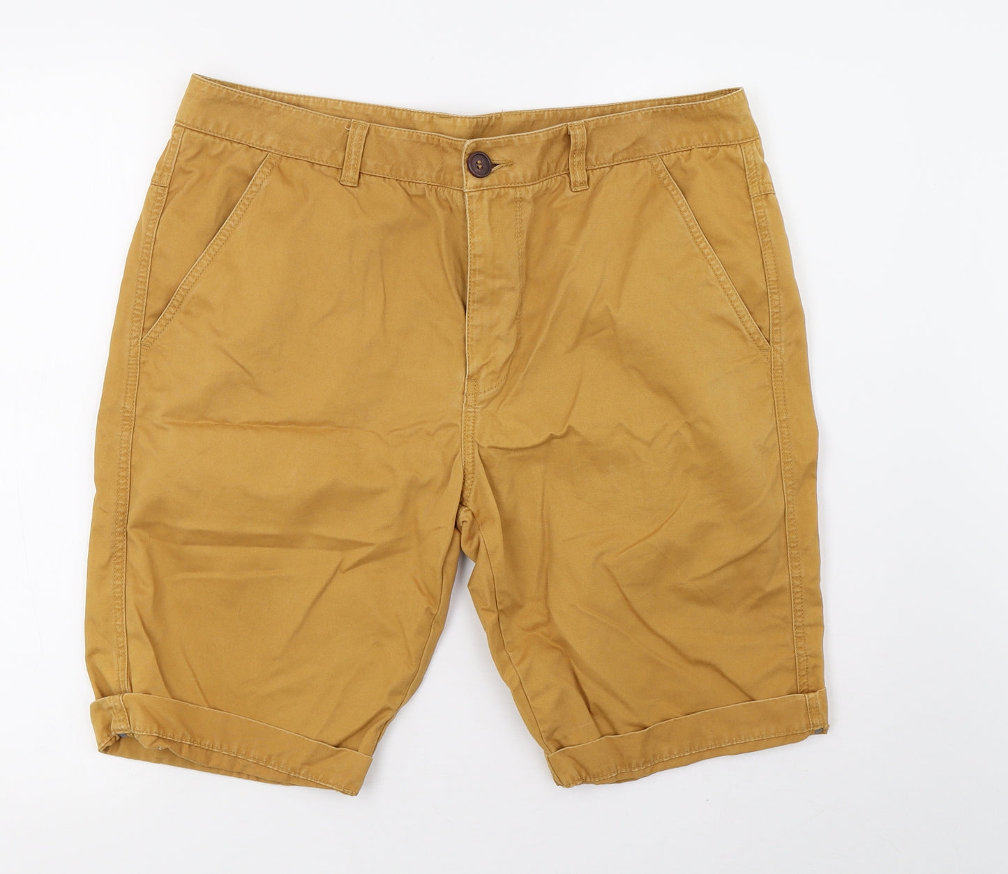 adidas Mens Brown   Chino Shorts Size 34
