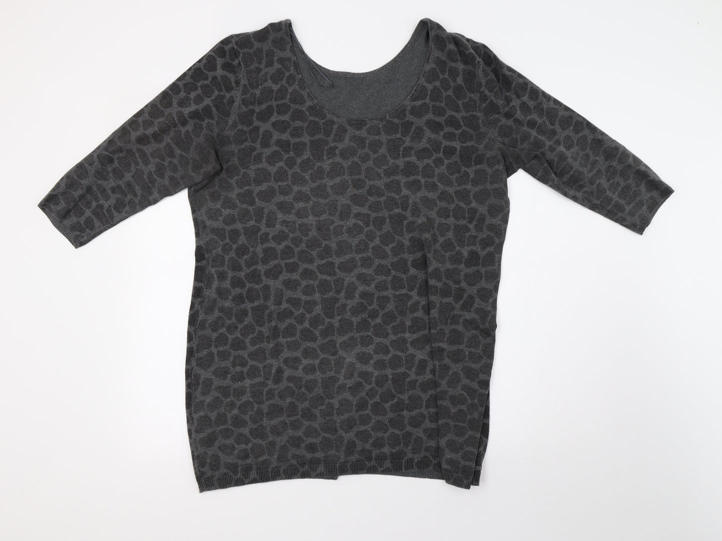 Debenhams Womens Grey   Pullover Sweatshirt Size 18  - 44inch