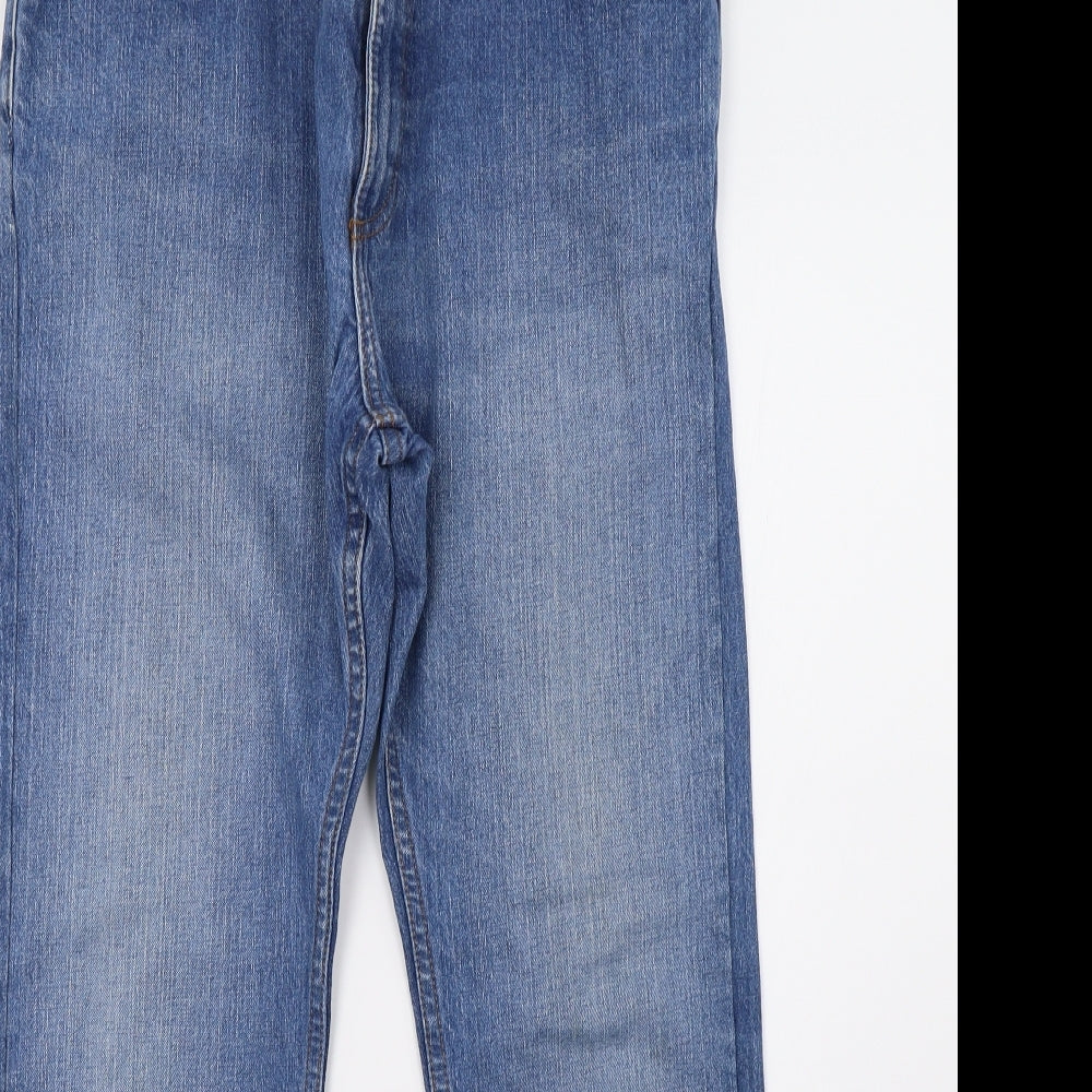 Marks and Spencer Mens Blue  Denim Straight Jeans Size 32 L29 in