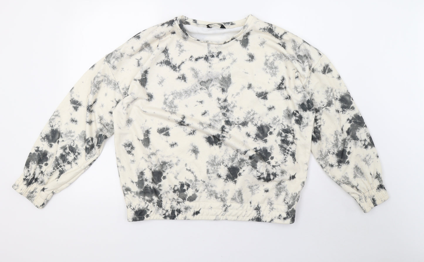 F&F Womens White   Pullover Sweatshirt Size 14