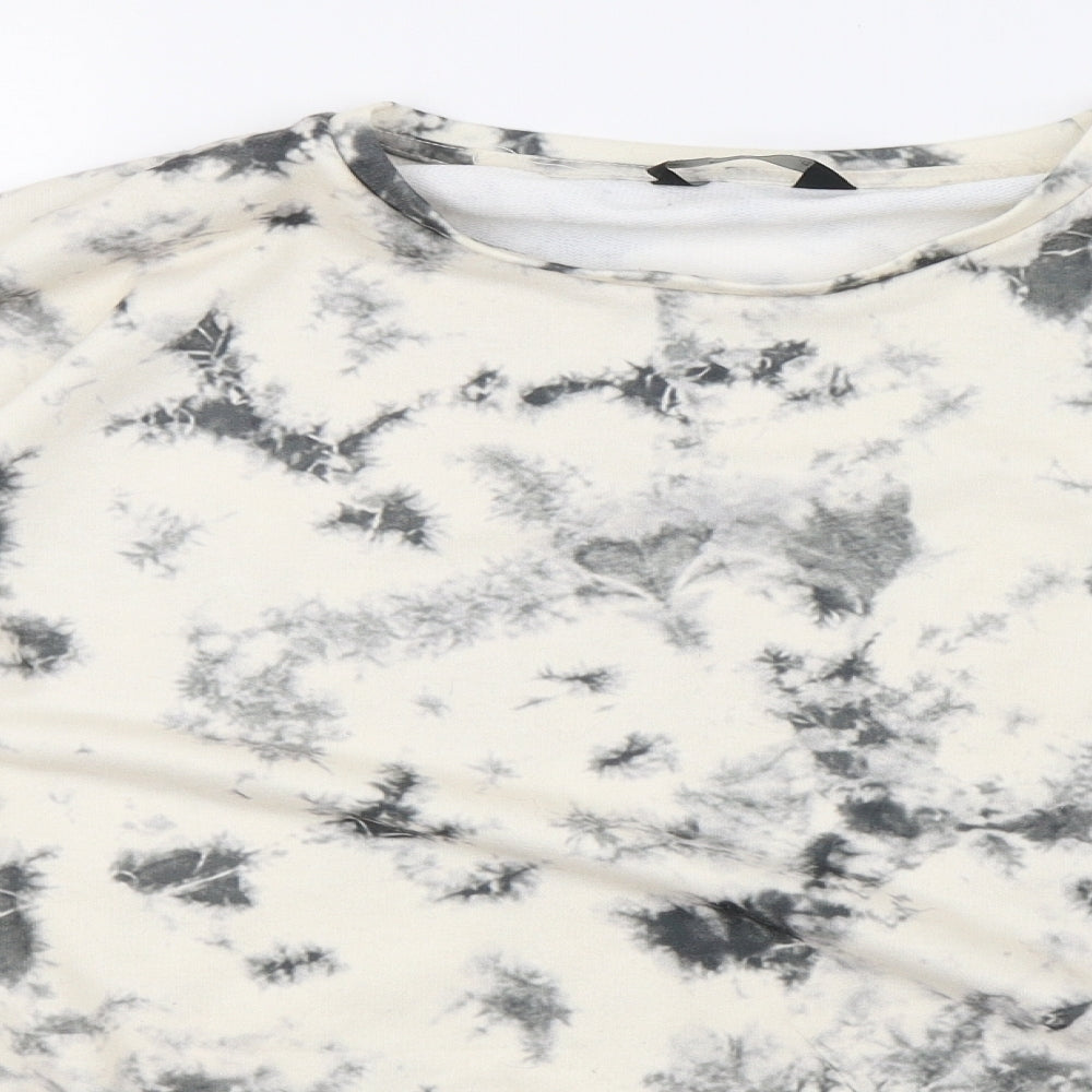 F&F Womens White   Pullover Sweatshirt Size 14
