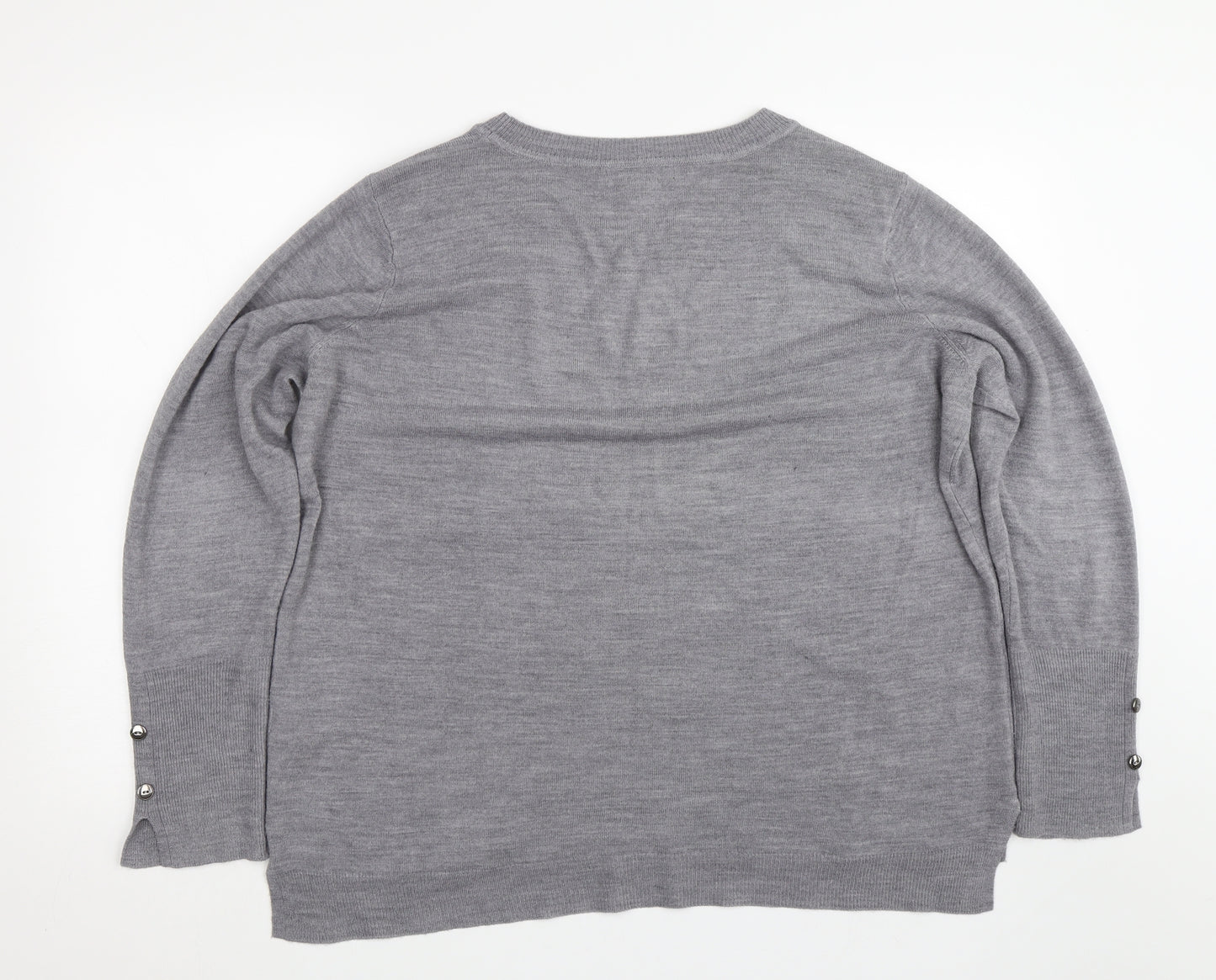 Primark Womens Grey   Pullover Jumper Size XL