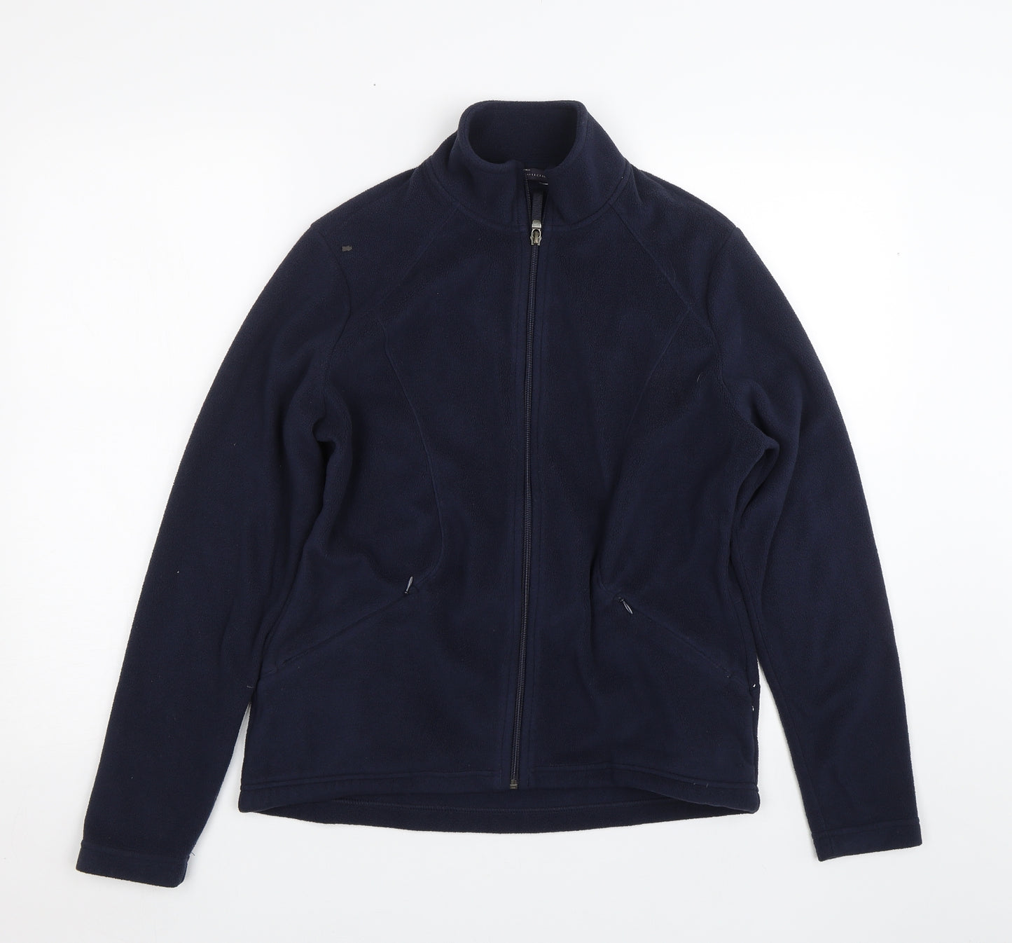 M&S Womens Blue   Full Zip Sweatshirt Size 12
