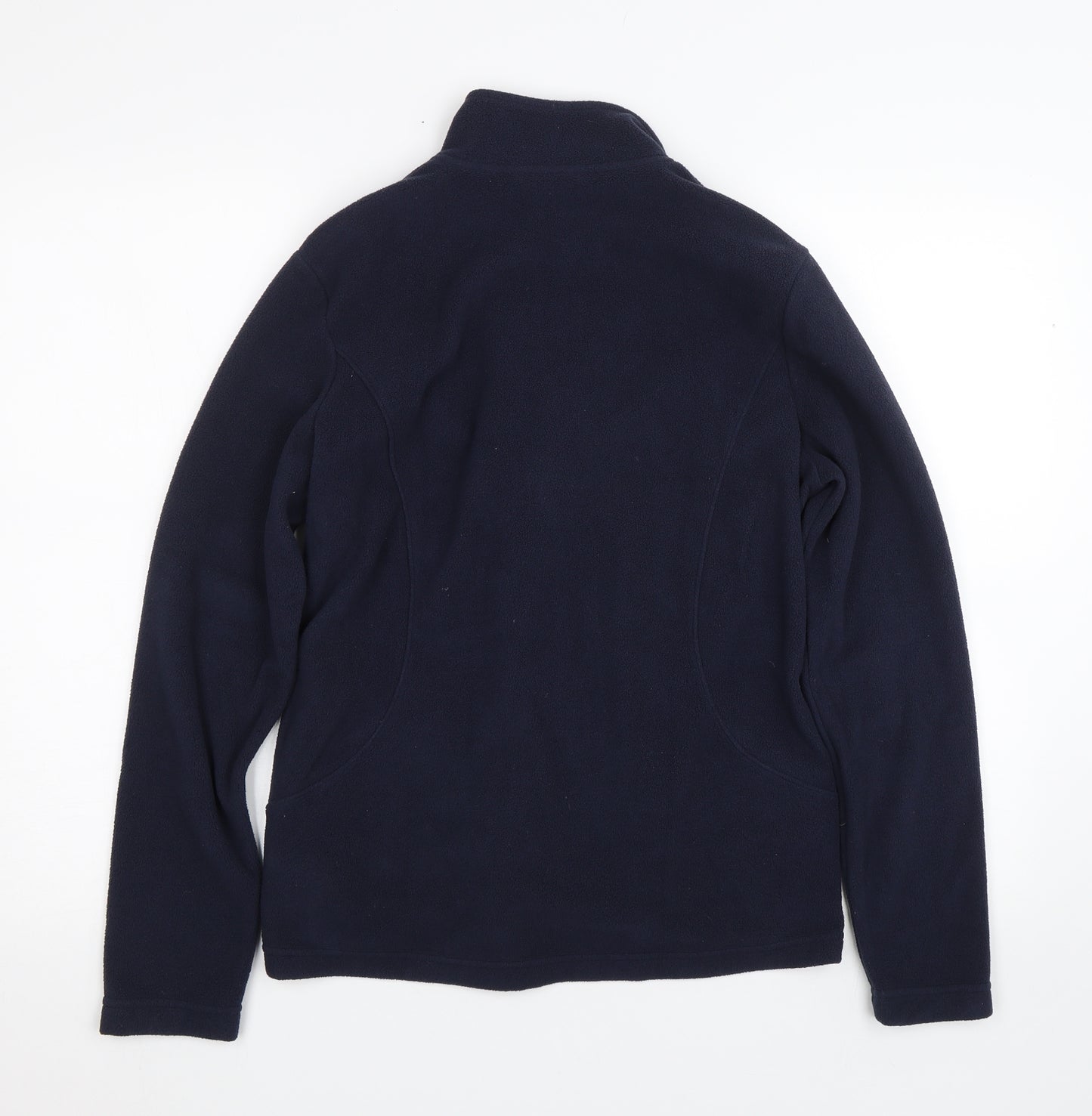 M&S Womens Blue   Full Zip Sweatshirt Size 12