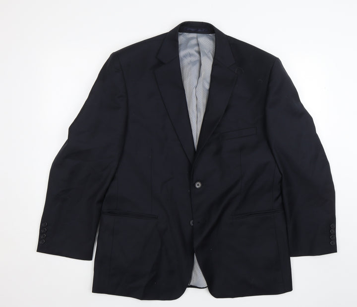 Stvdio Mens Blue   Jacket Suit Size 42