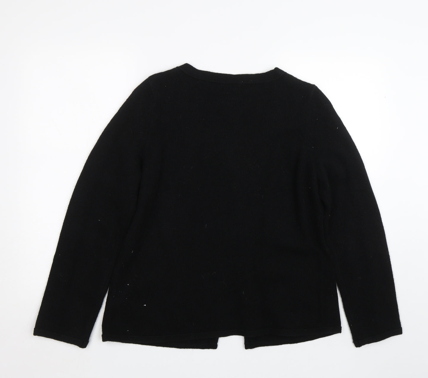 Per Una Womens Black   Cardigan Jumper Size L