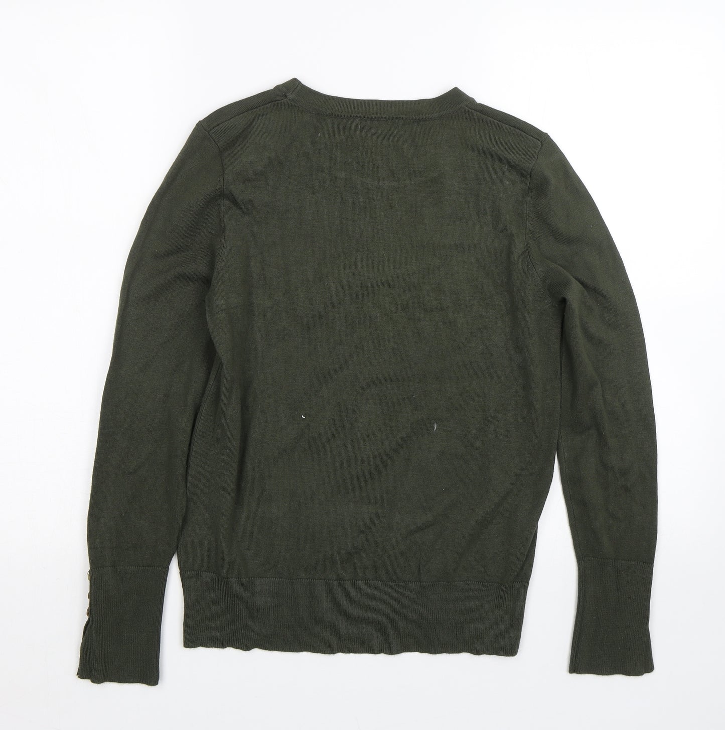 M&Co Womens Green   Pullover Jumper Size 12