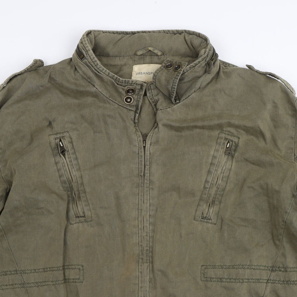 UrbanSpirit Womens Green   Jacket Coat Size 2XL