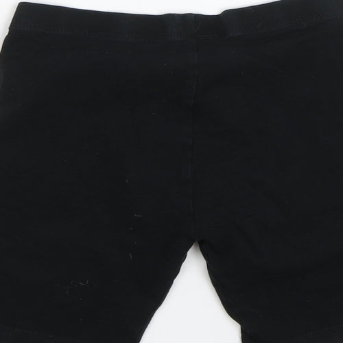 George Girls Black   Sweat Shorts Size 10-11 Years - PE kit