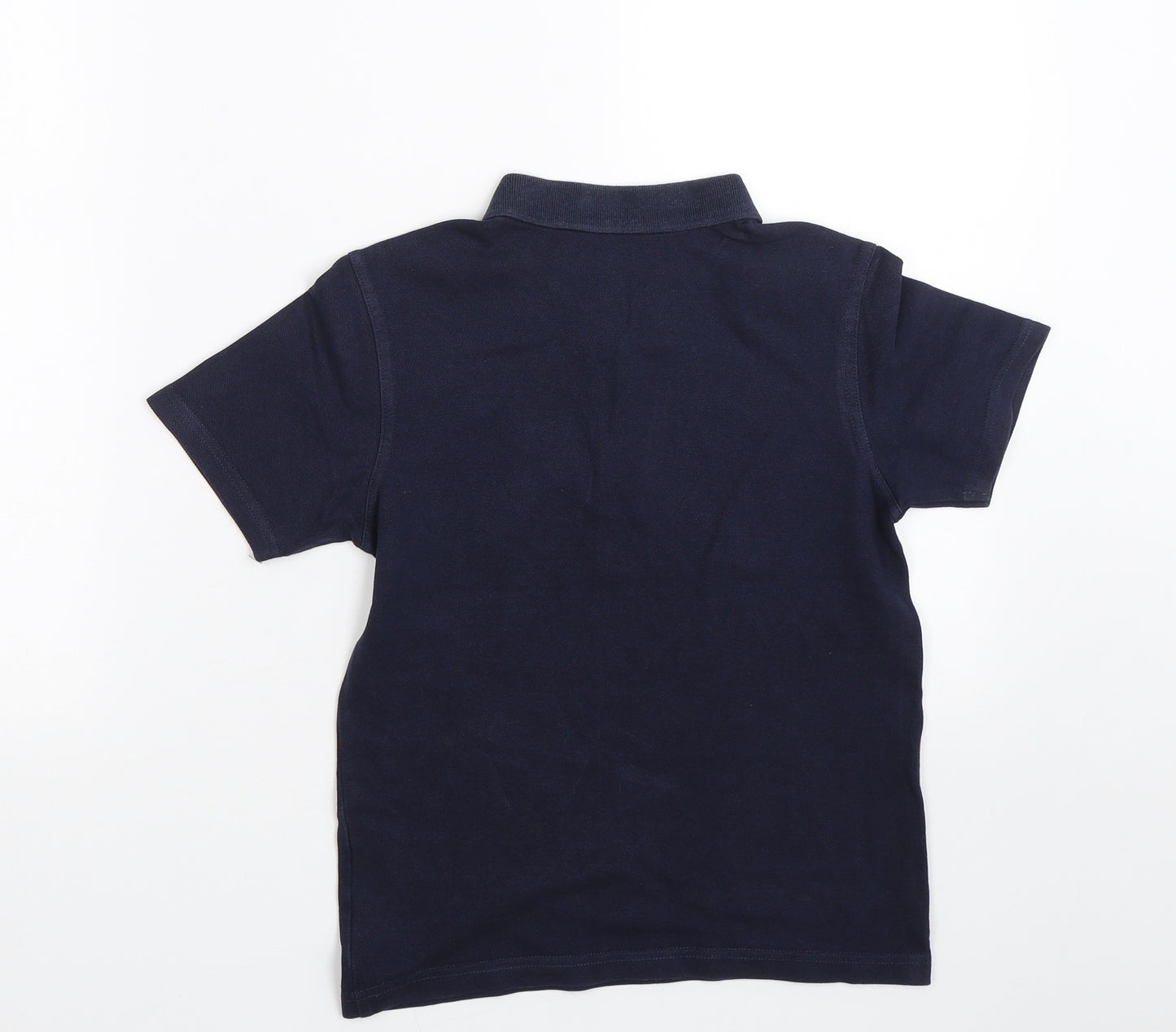 George Boys Blue   Basic Polo Size 8-9 Years  - PE kit