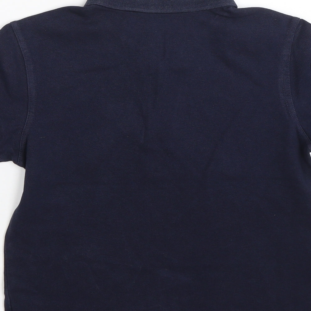 George Boys Blue   Basic Polo Size 8-9 Years  - PE kit
