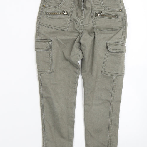 George Boys Brown   Cargo Trousers Size 7-8 Years