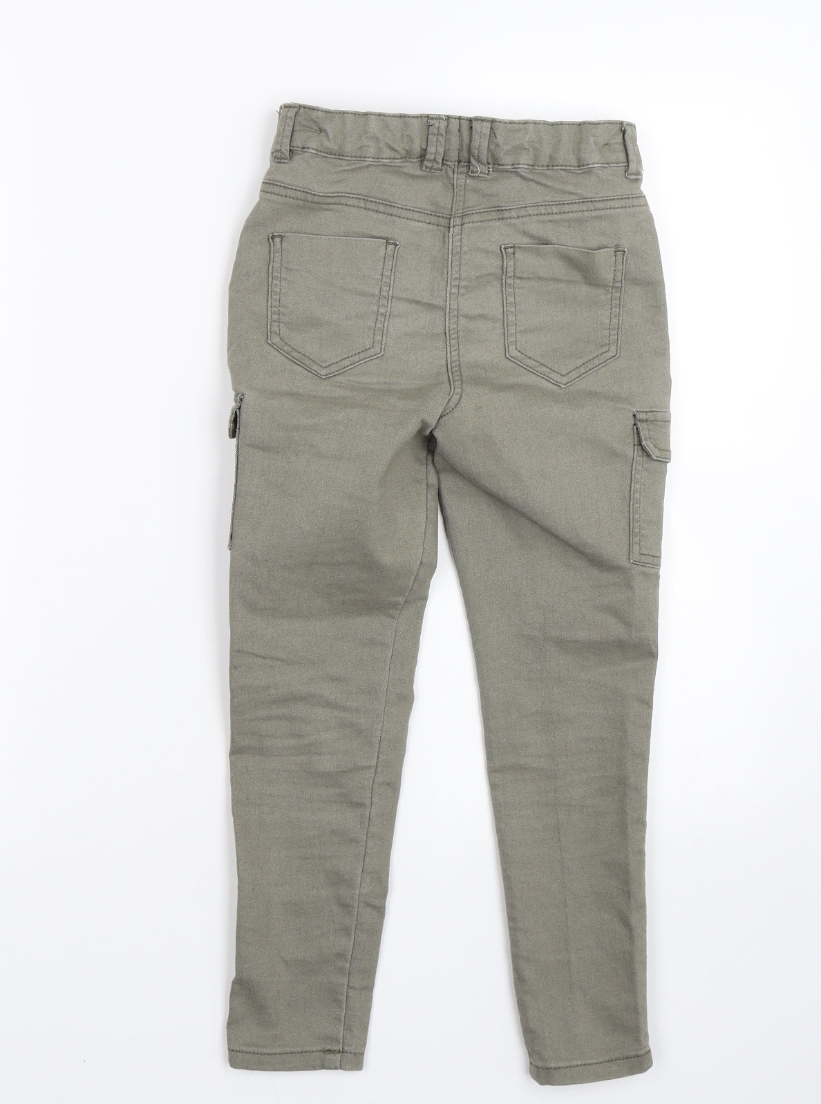 George Boys Brown   Cargo Trousers Size 7-8 Years