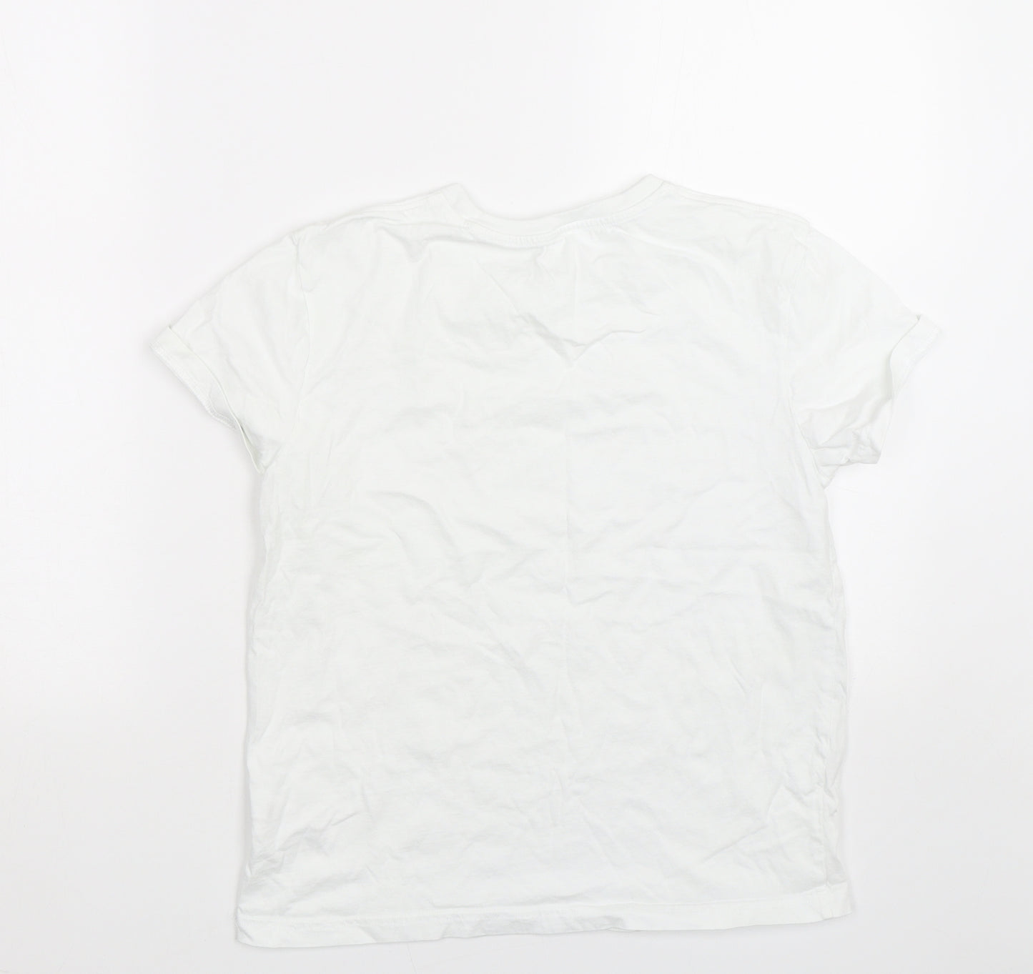 George Boys White   Basic T-Shirt Size 12-13 Years  - PE kit