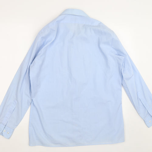 Collection Womens Blue   Basic Button-Up Size 16