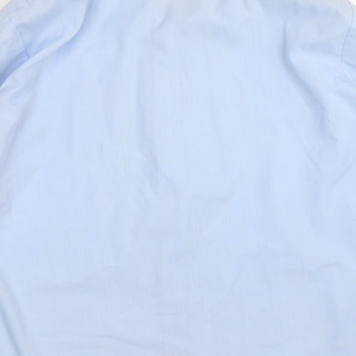 Collection Womens Blue   Basic Button-Up Size 16