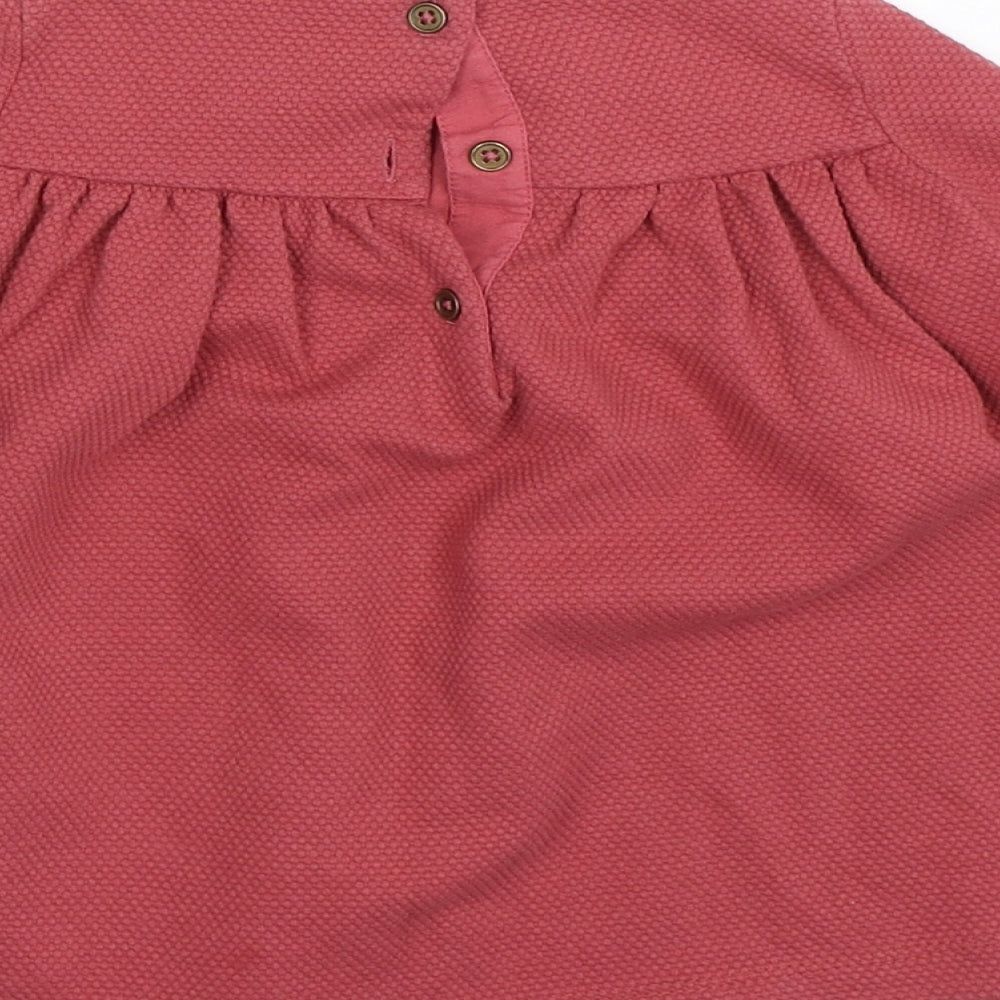 TU Girls Pink Floral  T-Shirt Dress  Size 6-9 Months