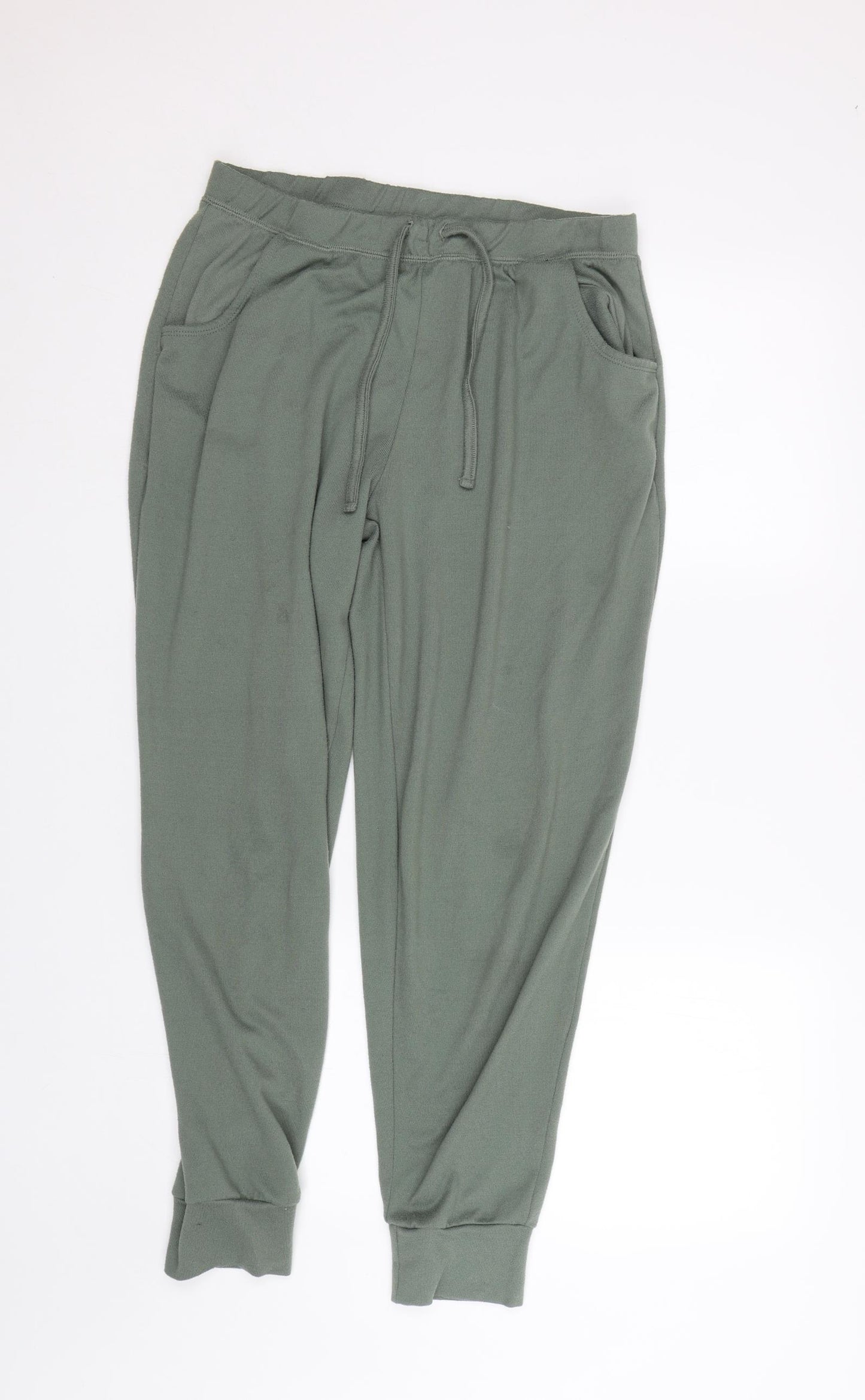 Peacocks Womens Green   Sweatpants Trousers Size 16 L27 in
