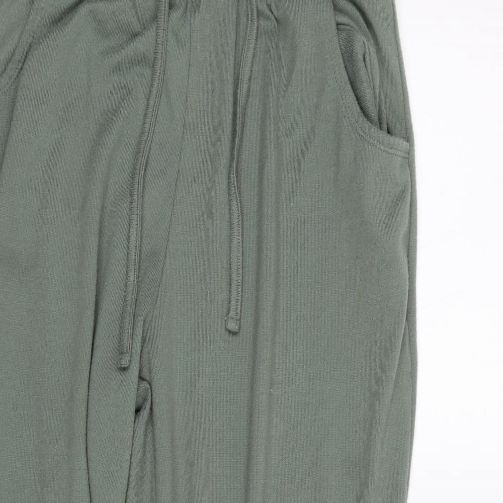 Peacocks Womens Green   Sweatpants Trousers Size 16 L27 in