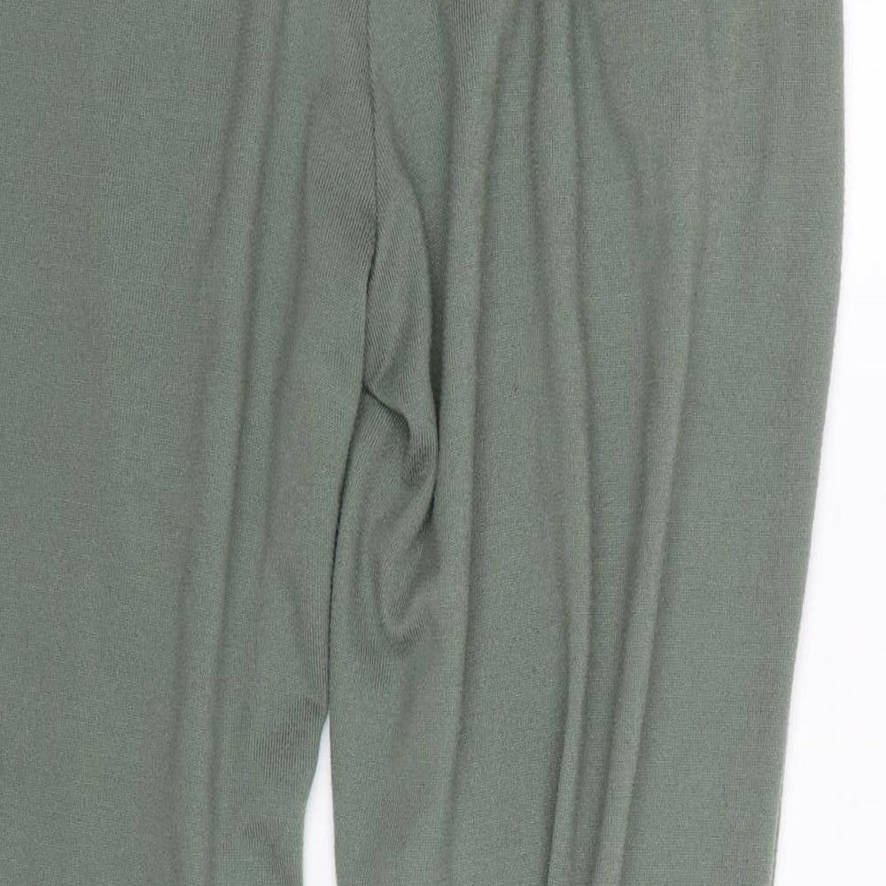 Peacocks Womens Green   Sweatpants Trousers Size 16 L27 in
