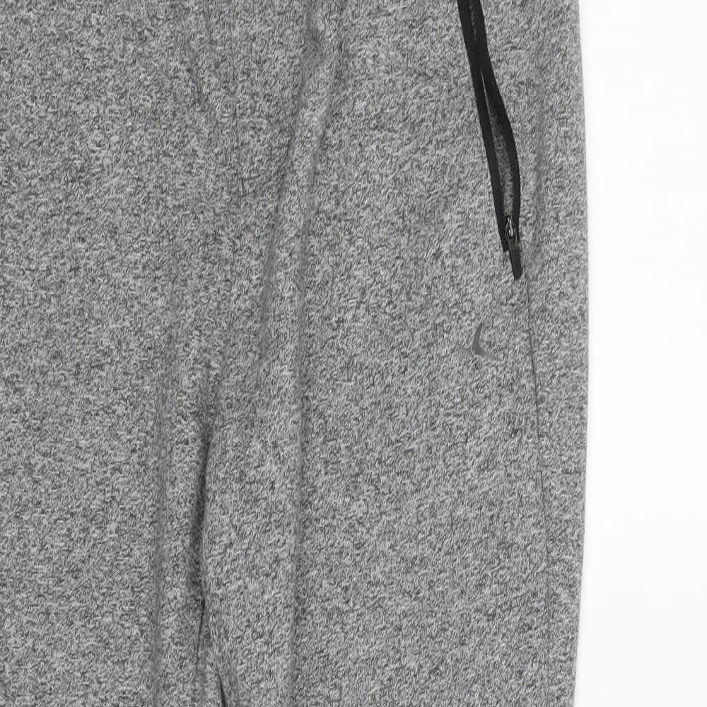 DECATHLON Mens Grey   Sweatpants Trousers Size M L27 in