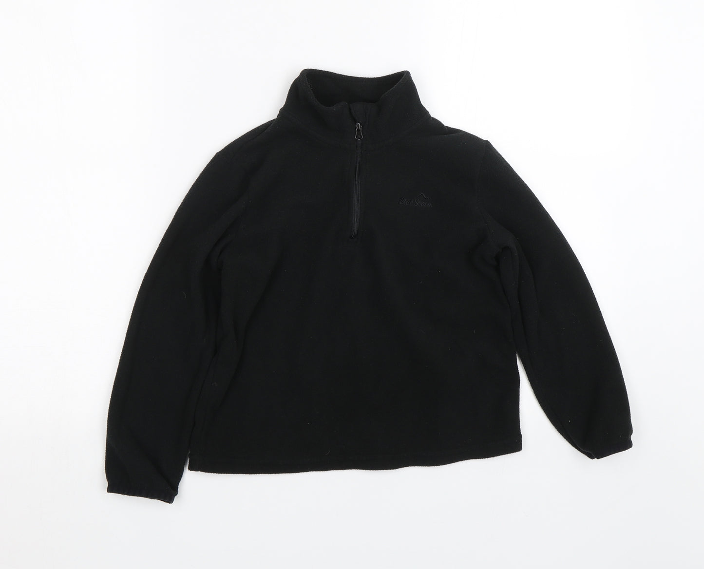 Peter Strom Boys Black   Pullover Sweatshirt Size 7-8 Years