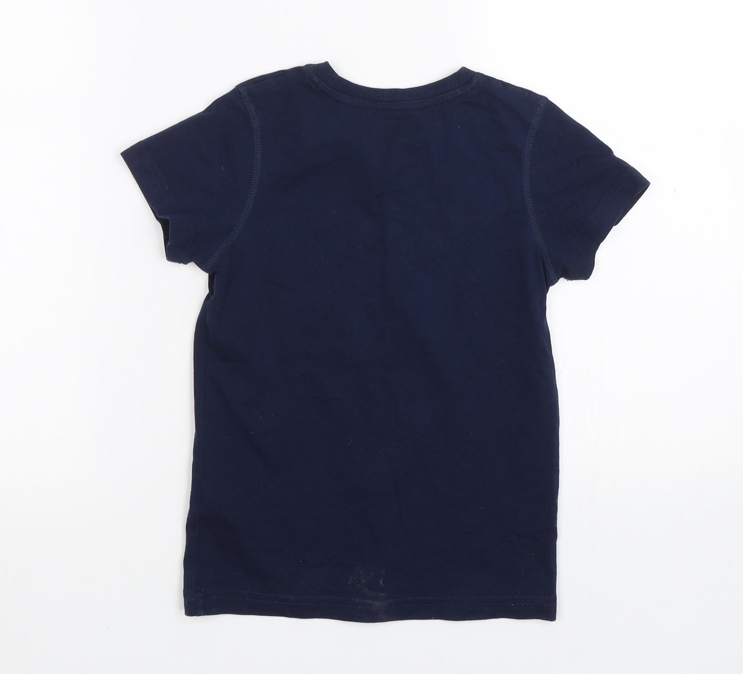 Matalan Boys Blue   Basic T-Shirt Size 6 Years