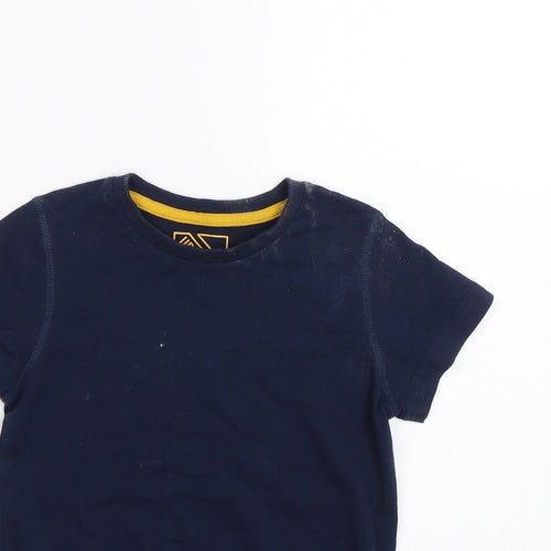 Matalan Boys Blue   Basic T-Shirt Size 6 Years