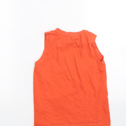 George Boys Orange   Basic Tank Size 6-7 Years