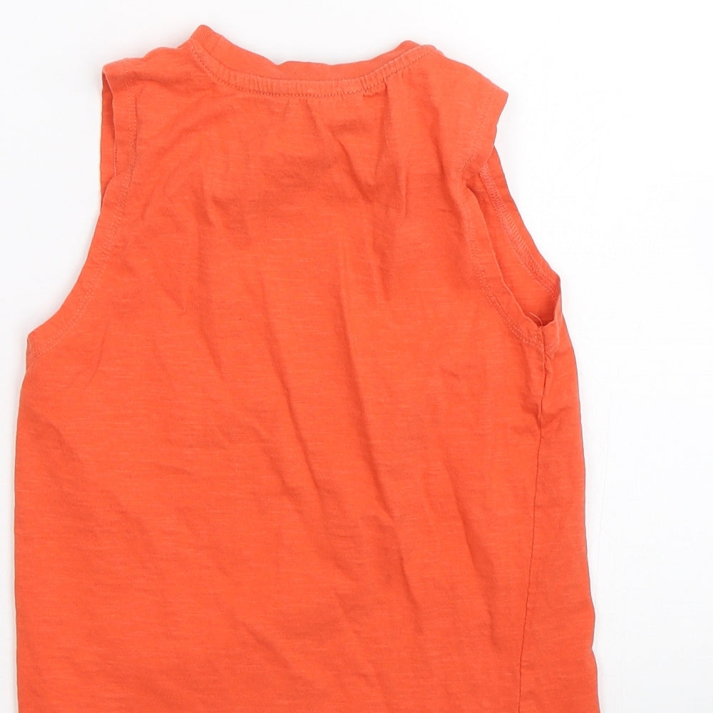 George Boys Orange   Basic Tank Size 6-7 Years
