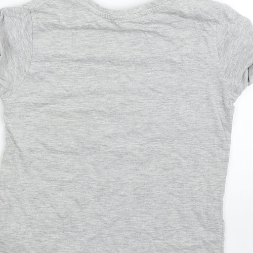George Boys Grey   Basic T-Shirt Size 6-7 Years